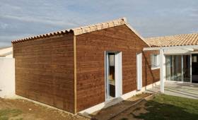 Création d'une extension à ossature bois