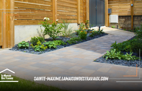 Création d'un jardin fonctionnel et esthétique à Le Plan de la Tour