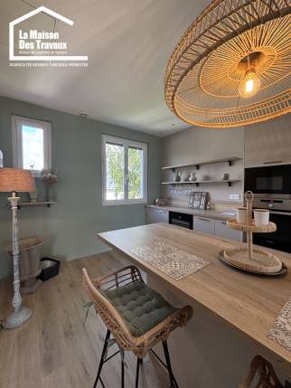 cuisine lumineuse extension vannes