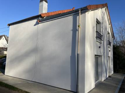Extension de 50m² sur 2 étages avec ITE totale (Yerres 91330)