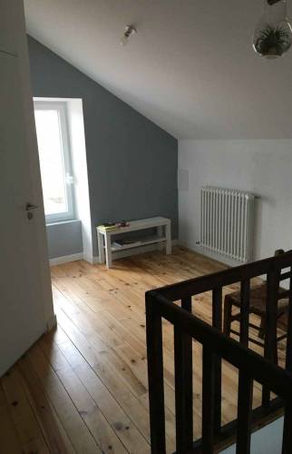 Mezzanine - Chambre à coucher - Aménagement de combles à Vertou  (44) de 65 m²