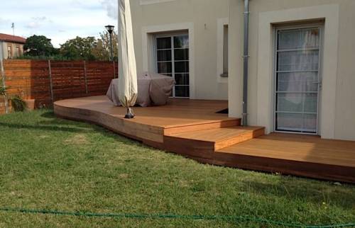 Vue derrière maison