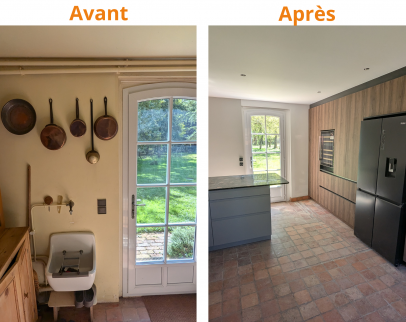 Réno cuisine Sologne