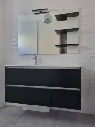 meuble suspendu moderne pour salle de bain