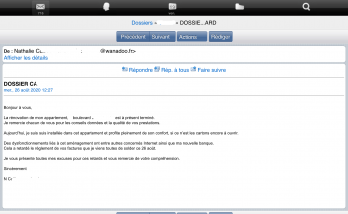 Remerciements client
