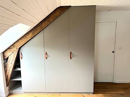 Réalisation d'un dressing à Cancale