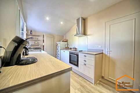 Cuisine après rénovation (Saint-Pierre-du-Perray 91280)