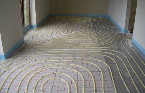 Plancher  chauffant