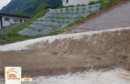 terrassement Grésy-sur-Isère, optimisation terrain extérieur, aménagement terrain maison, travaux terrassement montagne, artisan terrassement Savoie