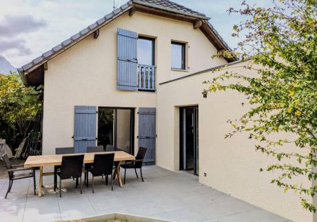 l'extension, très bien intégrée dans la maison