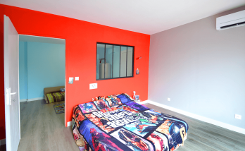 Transformation d’un garage en chambre d’enfant à Nivolas-Vermelle