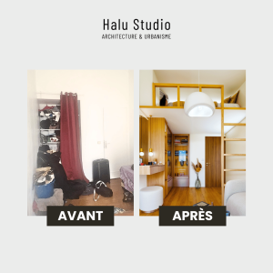 Rénovation complète de duplex parisien de 80 m2 - Halimé Emma Tcholna - La Maison Des Architectes