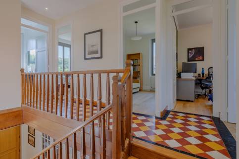 Rénovation d'un escalier bois, Maison située à Limonest (69760)