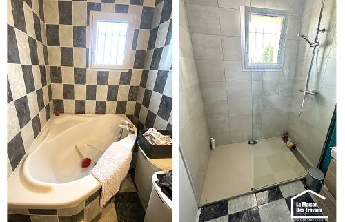 Création de la douche