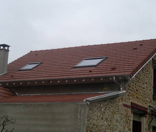 Rénovation de la toiture par l'agence de Grésivaudan