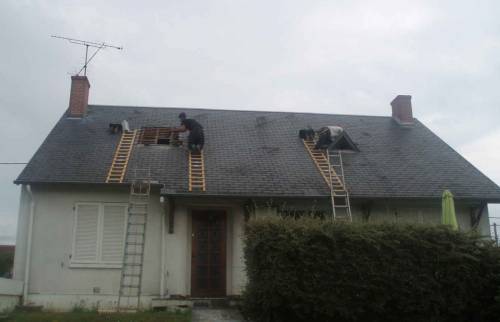 Aménagement d'un grand comble sur plancher béton à BLOIS