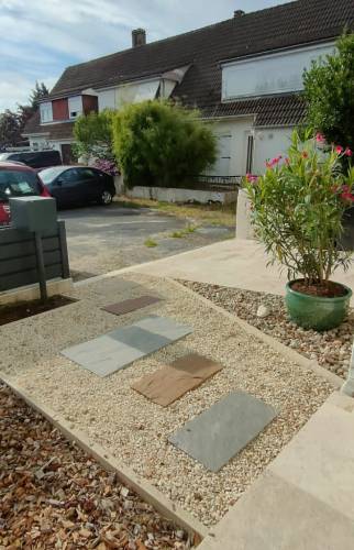 Rénovation allée maison Pessac