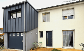 Surélévation de maison à Sautron