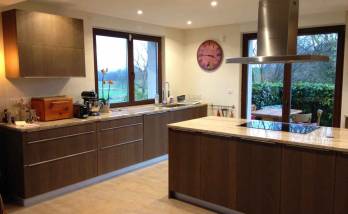 Cuisine à îlot central à Sierentz