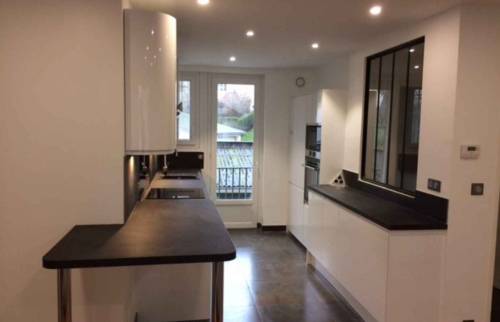 Rénovation d'une cuisine dans un appartement à Deauville