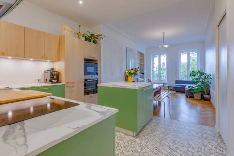 Lyon Croix Rousse (69004) : réagencement et rénovation d'un appartement ancien
