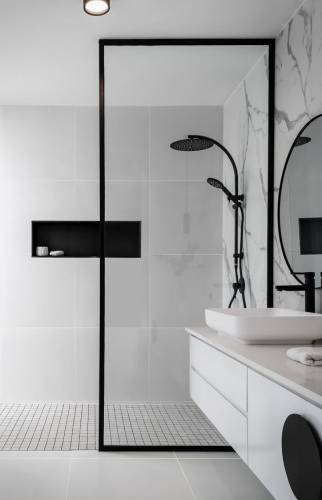 création douche à l'italienne