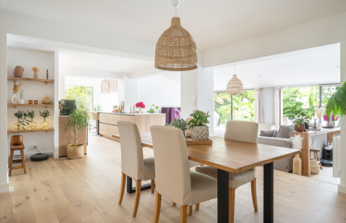 Rénovation complète d'une maison à Basse-Goulaine - Salle à manger