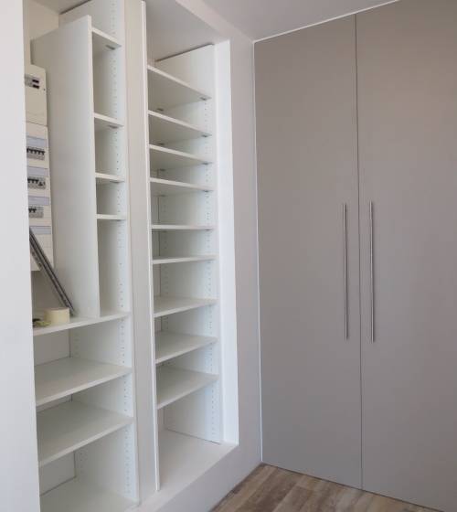 Palette naturelle pour ce dressing sur mesure Lisle-Jourdain 32600