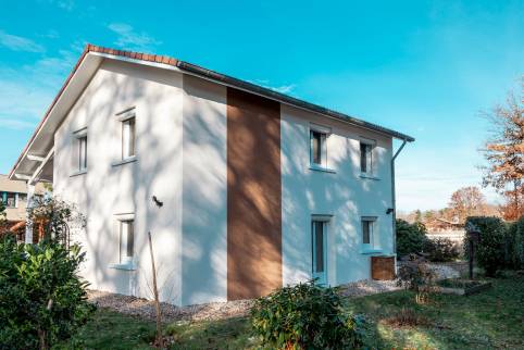 Marcy l'étoile : Ravalement de façade d'une villa située dans l'ouest de Lyon