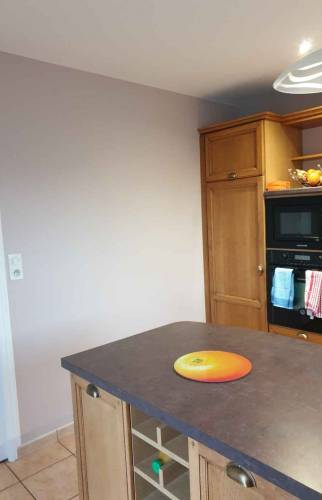 Vue de la nouvelle teinte