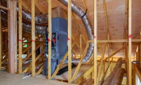 Installation PAC combles