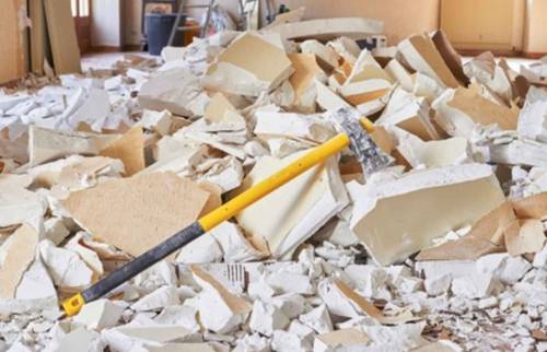 démolition intérieur d'une maison à BOITRON 77