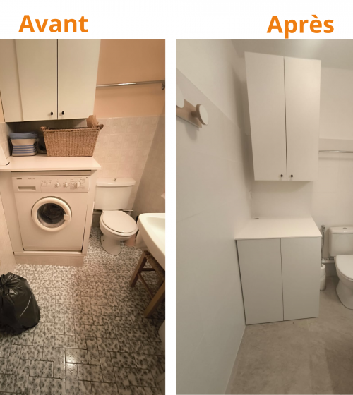 Transformation d’une salle de bain à Morzine