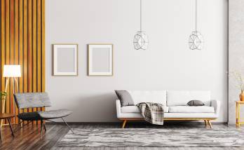 Salon rénové par La Maison Des Travaux 