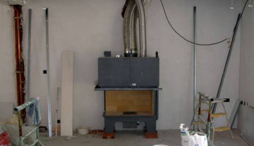 Travaux de pose de cheminée avec insert - Mormant 77220