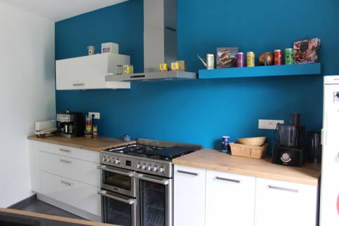 Réfection des murs d'une cuisine