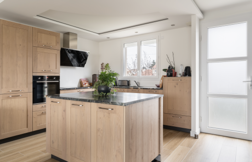 Création d'une cuisine aménagée aux Sorinières