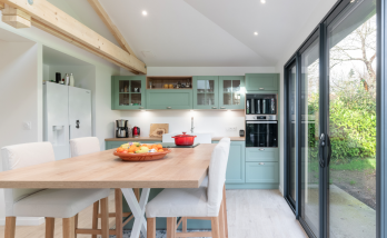 Création d'une cuisine à Vertou dans une nouvelle extension