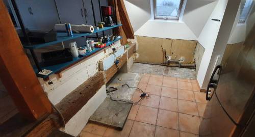 Travaux de rénovation de cuisine dans un appartement - Brie-Comte-Robert 77170