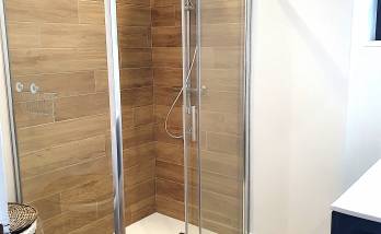 rénovation salle de douche à Quévert