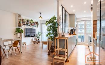 ouverture de la cuisine sur le salon Le Plessis-Robinson