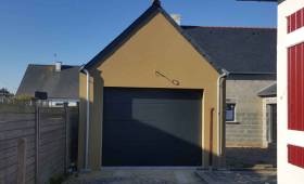 réalisation d'un garage à Saint-Lunaire