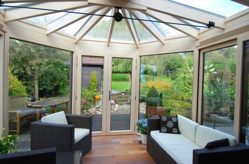 Véranda en verre à Craponne