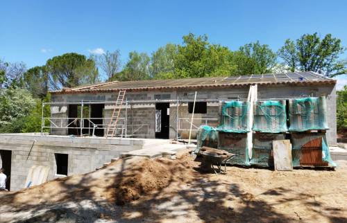 Installation des doubles génoises