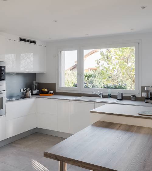 Rénovation de cuisine nouveau revêtement de sol et mises aux normes électricité plomberie - Tillé - 60000 -