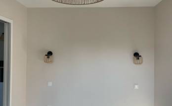 peinture et décoration d'une chambre à Montrouge