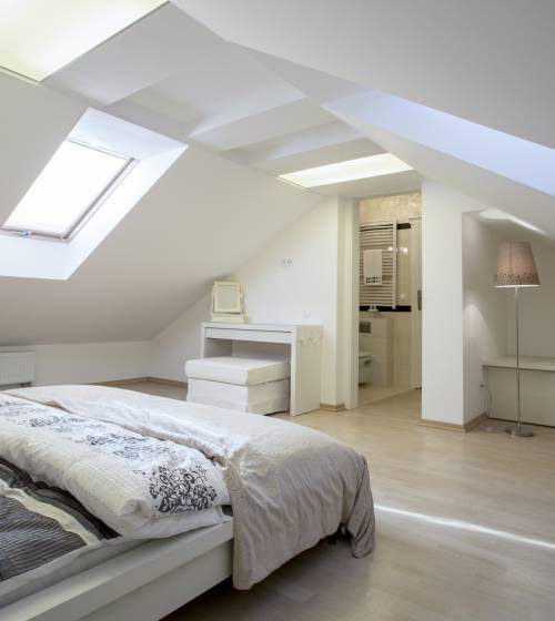 Aménagement d’une suite parentale sous les combles à Paris (75)