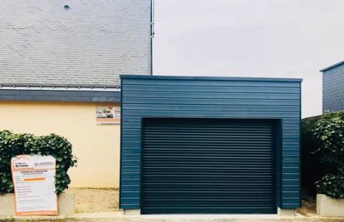 Garage terminé Vitré vue 2