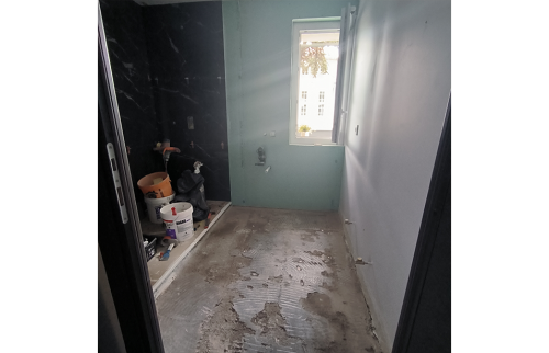 Rénovation salle de bain (pendant travaux)