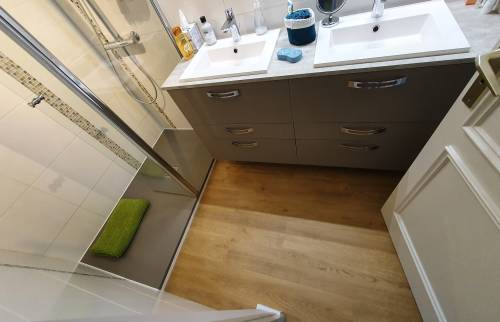 Revêtement du sol terminé 